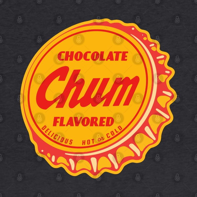 Vintage Chum Chocolate Soda Bottlecap by StudioPM71